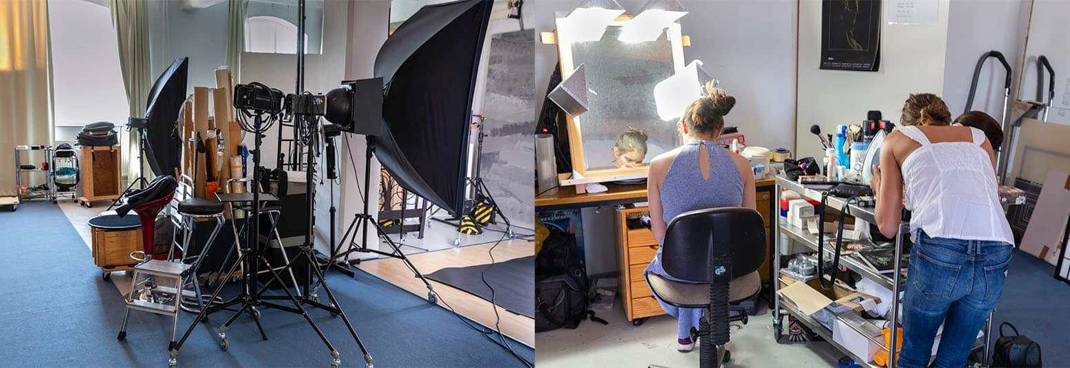 Ulysse, Talia Mint, Backstage, Studio, eARTfoto the art of Jay Gee