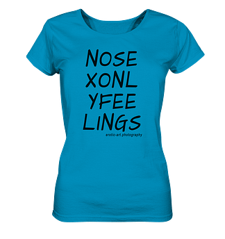 No Sex Only Feelings - Ladies Organic Shirt