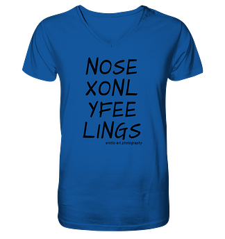 No Sex Only Feelings - Mens Organic V-Neck Shirt
