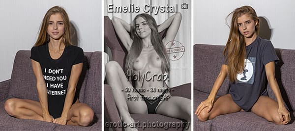 Emelie Crystal, Holy Crap, eARTfoto the art of Jay Gee