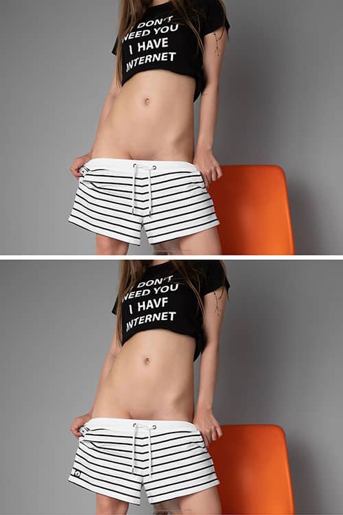Spot the Difference Challenge on Erotic Art Photography